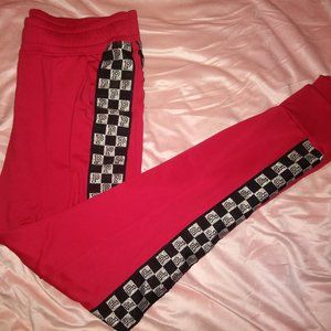 PINK V.S Checkered Joggers